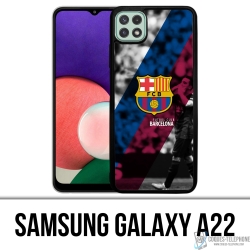 Coque Samsung Galaxy A22 - Football Fcb Barca
