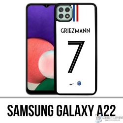 Coque Samsung Galaxy A22 - Football France Maillot Griezmann
