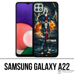 Samsung Galaxy A22 Case - Fußball Psg Neymar Victory