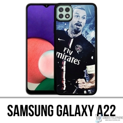 Samsung Galaxy A22 Case - Fußball Zlatan Psg