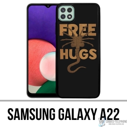 Samsung Galaxy A22 Case - Free Hugs Alien
