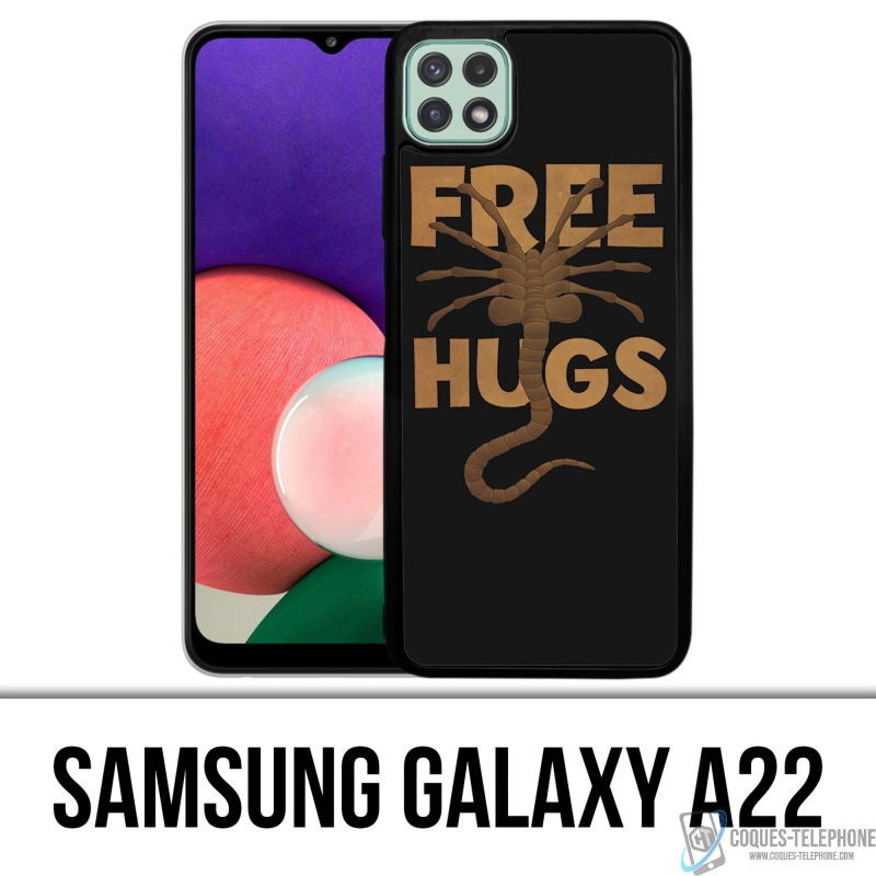 Coque Samsung Galaxy A22 - Free Hugs Alien