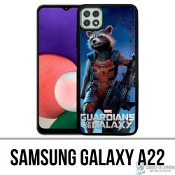 Custodia Guardiani della Galassia Rocket Samsung Galaxy A22