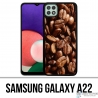 Samsung Galaxy A22 Case - Kaffeebohnen