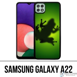 Custodia per Samsung Galaxy A22 - Rana foglia