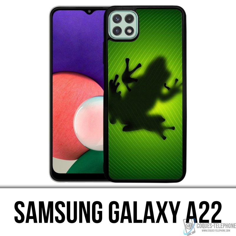 Custodia per Samsung Galaxy A22 - Rana foglia