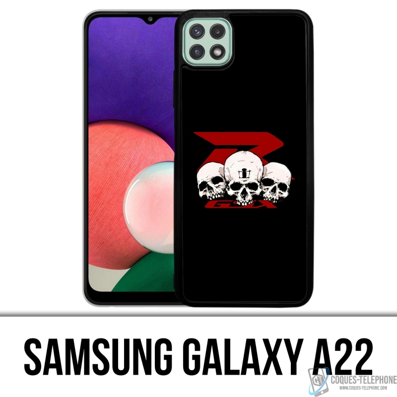 Coque Samsung Galaxy A22 - Gsxr Skull