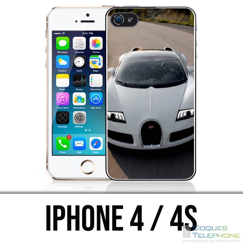 Coque iPhone 4 / 4S - Bugatti Veyron City