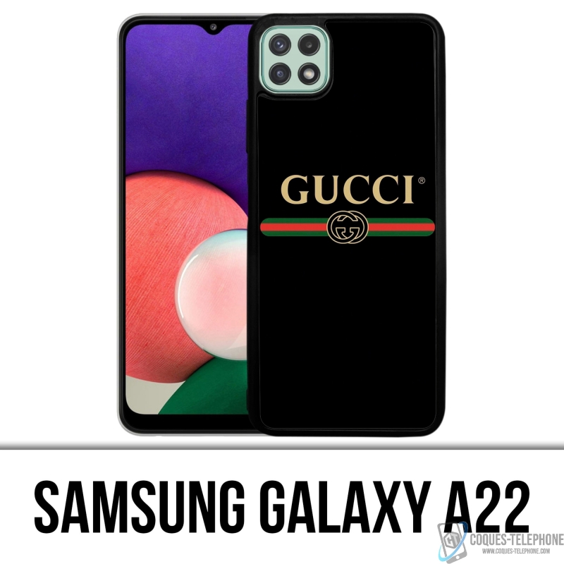 Coque Samsung Galaxy A22 - Gucci Logo Belt