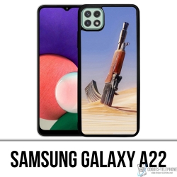 Carcasa para Samsung Galaxy A22 - Gun Sand
