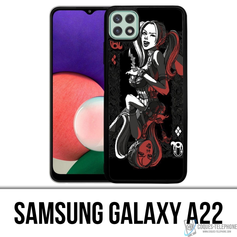 Coque Samsung Galaxy A22 - Harley Queen Carte
