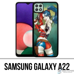 Samsung Galaxy A22 Case - Harley Quinn Comics