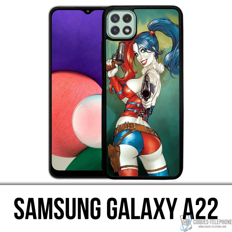 Coque Samsung Galaxy A22 - Harley Quinn Comics