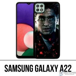 Custodia per Samsung Galaxy A22 - Harry Potter Fuoco