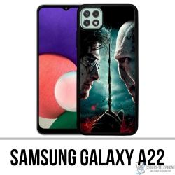 Funda Samsung Galaxy A22 - Harry Potter Vs Voldemort