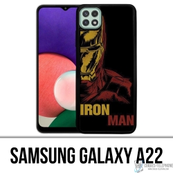 Funda Samsung Galaxy A22 - Iron Man Comics
