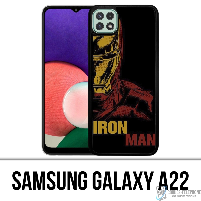 Coque Samsung Galaxy A22 - Iron Man Comics