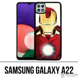 Samsung Galaxy A22 Case - Iron Man Paintart