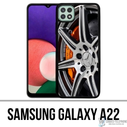 Custodia per Samsung Galaxy A22 - Cerchio Mercedes Amg