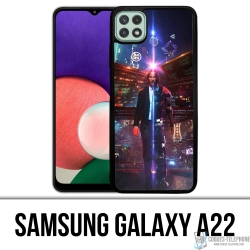 Funda Samsung Galaxy A22 - John Wick X Cyberpunk