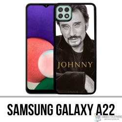 Cover Samsung Galaxy A22 - Album Johnny Hallyday