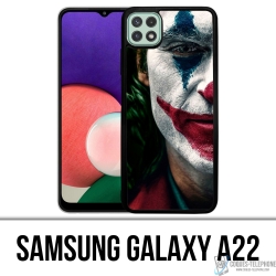 Custodia per Samsung Galaxy A22 - Pellicola per il viso di Joker