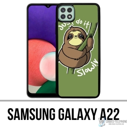 Samsung Galaxy A22 Case - Just Do It Slowly