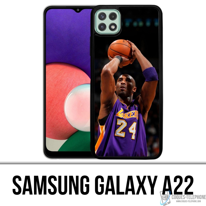 Coque Samsung Galaxy A22 - Kobe Bryant Tir Panier Basketball Nba