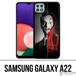 Samsung Galaxy A22 Case - La Casa De Papel - Berlin Split