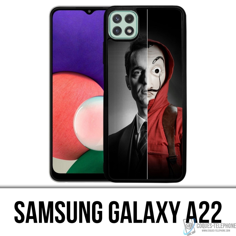 Coque Samsung Galaxy A22 - La Casa De Papel - Berlin Split