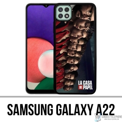 Cover Samsung Galaxy A22 - La Casa De Papel - Team