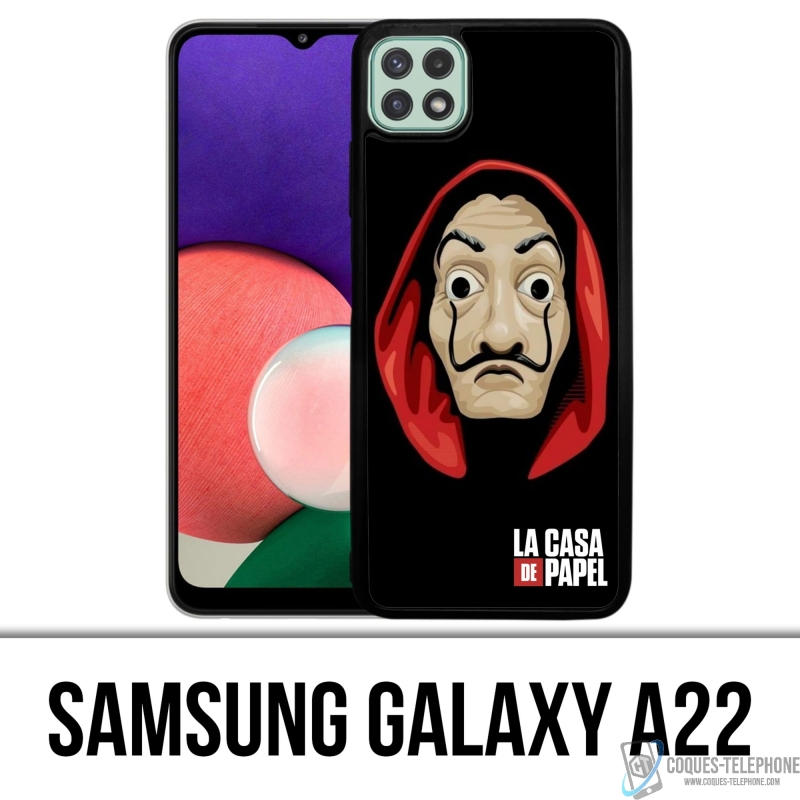 Funda Samsung Galaxy A22 - La Casa De Papel - Dali Mask