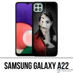 Samsung Galaxy A22 case - La Casa De Papel - Nairobi Split