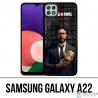 Samsung Galaxy A22 case - La Casa De Papel - Professor Mask