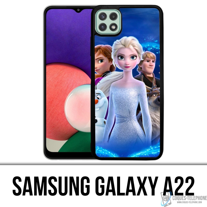 Custodia Samsung Galaxy A22 - Frozen 2 Personaggi