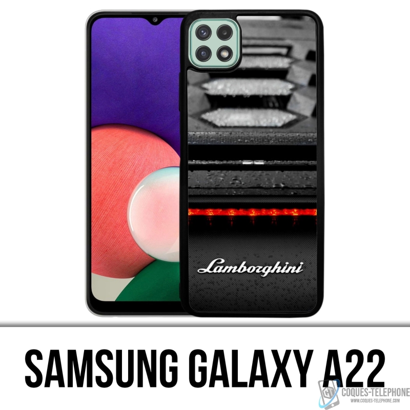 Coque Samsung Galaxy A22 - Lamborghini Emblème