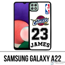 Coque Samsung Galaxy A22 - Lebron James Blanc