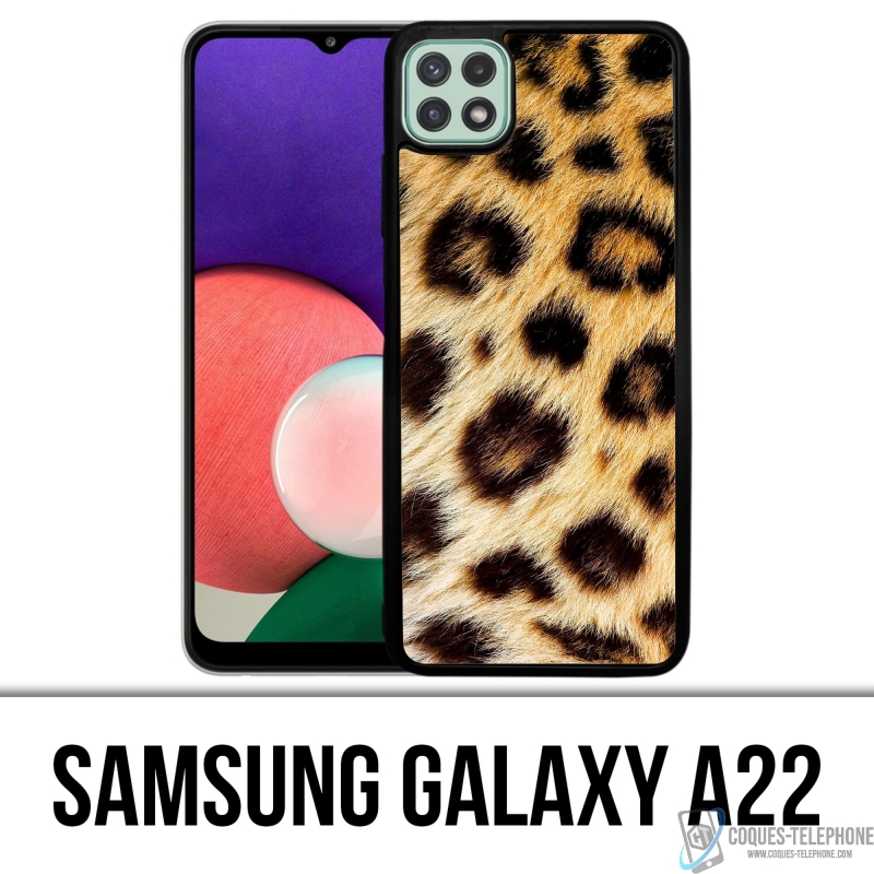 Coque Samsung Galaxy A22 - Leopard