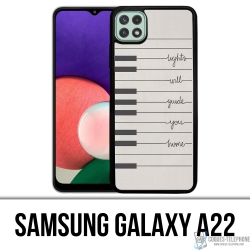 Samsung Galaxy A22 Case - Lichtleitfaden
