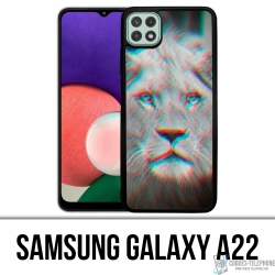 Funda Samsung Galaxy A22 - León 3D