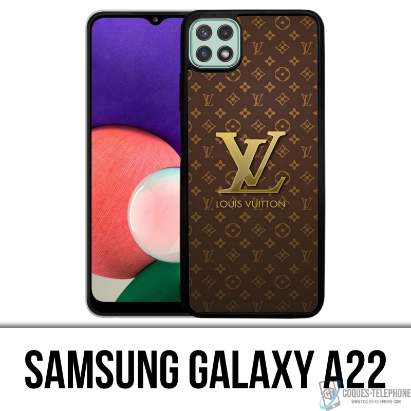 Coque Samsung Galaxy A22 - Louis Vuitton Logo