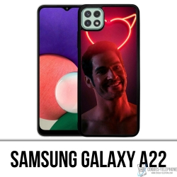 Samsung Galaxy A22 Case - Lucifer Love Devil