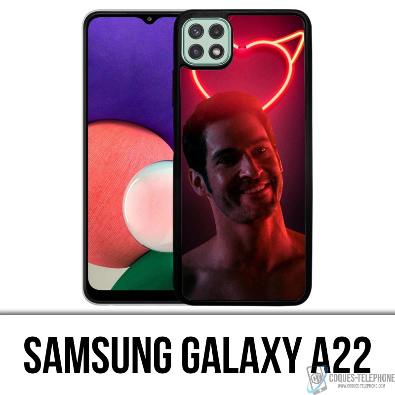 Funda Samsung Galaxy A22 - Lucifer Love Devil