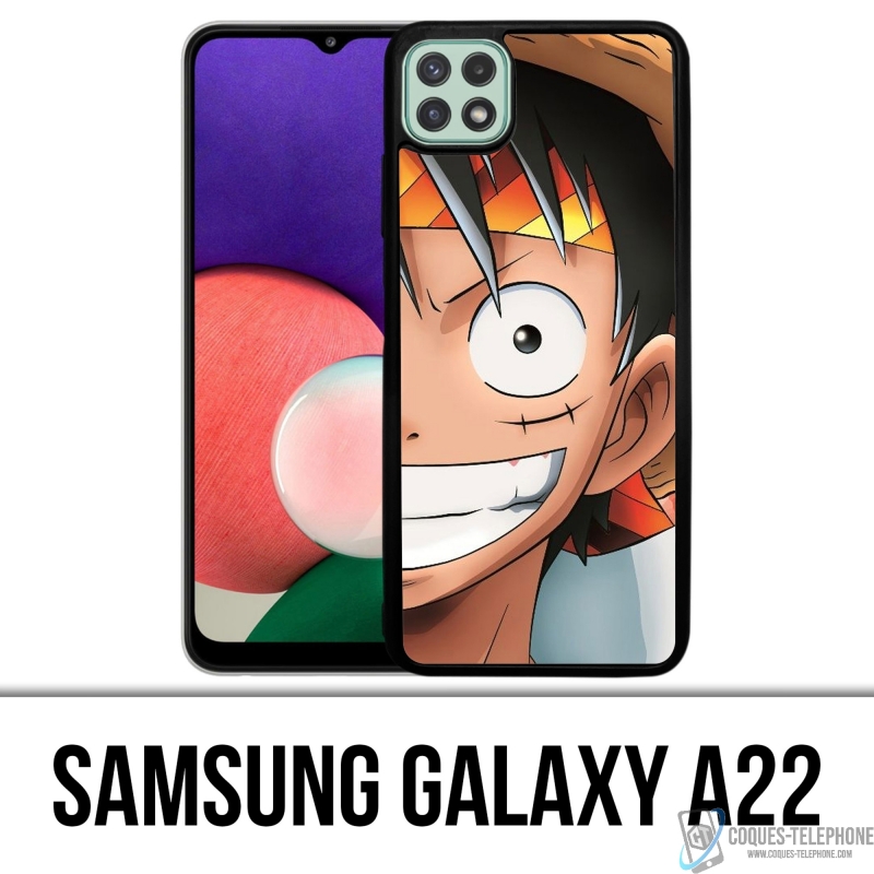 Samsung Galaxy A22 Case - One Piece Ruffy