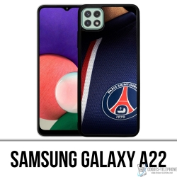 Cover Samsung Galaxy A22 - Maglia Psg Paris Saint Germain Blu