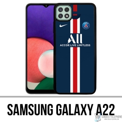 Coque Samsung Galaxy A22 - Maillot PSG Football 2020