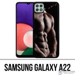 Samsung Galaxy A22 Case - Mann Muskeln