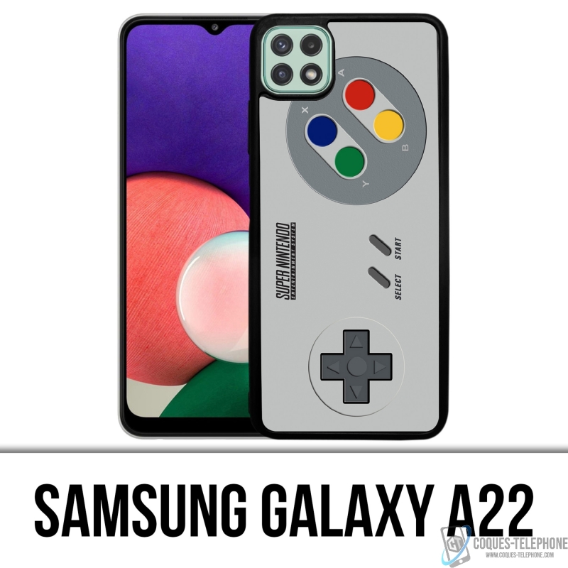 Coque Samsung Galaxy A22 - Manette Nintendo Snes