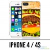 Coque iPhone 4 / 4S - Burger
