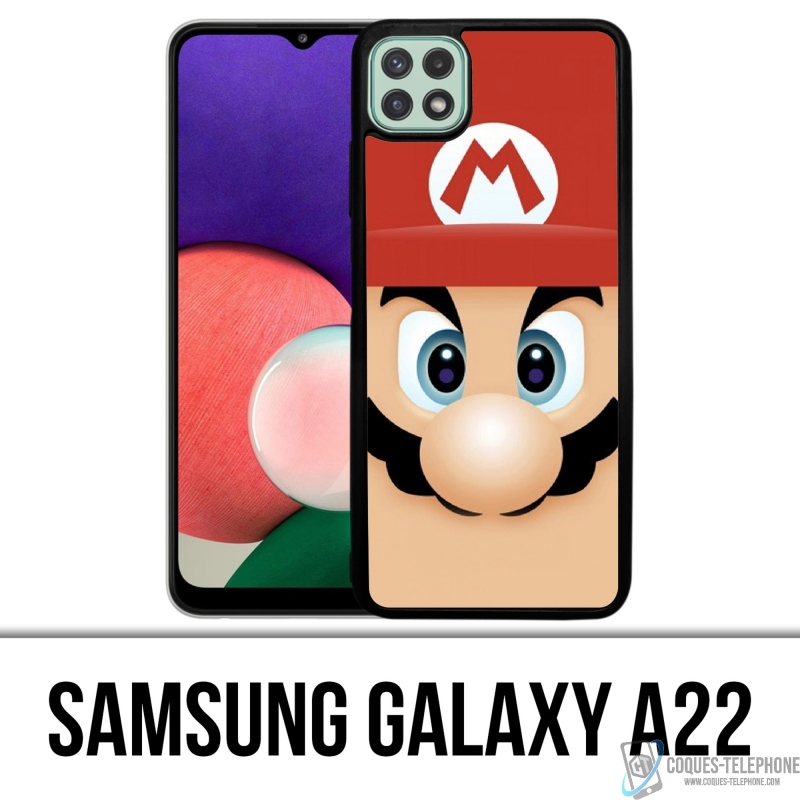 Coque Samsung Galaxy A22 - Mario Face